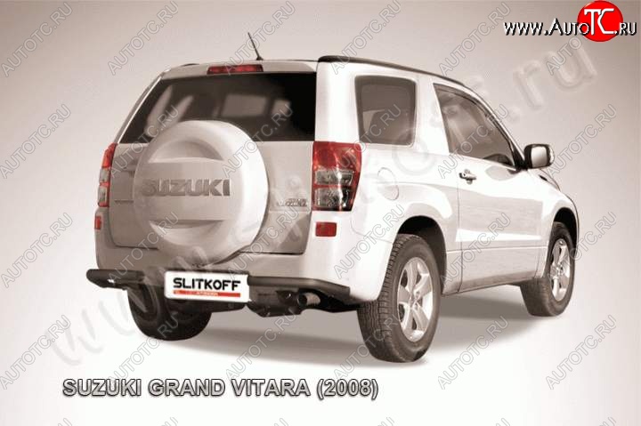 5 699 р. Уголки d57 Suzuki Grand Vitara JT 3 двери дорестайлинг (2005-2008) (Цвет: серебристый)  с доставкой в г. Краснодар