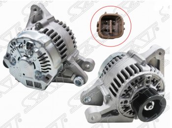 Генератор SAT (12V 80A 1/3 /4ZZFE/ZZE11#) Toyota Avensis T270 седан дорестайлинг (2008-2011)