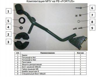 12 699 р. Замок рулевого вала FORTUS (бесштыревой)  Toyota C-HR  NGX10, ZGX10 (2019-2024) рестайлинг  с доставкой в г. Краснодар. Увеличить фотографию 3