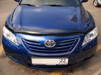 Дефлектор капота SIM Toyota (Тойота) Camry (Камри)  XV40 (2006-2011) XV40 дорестайлинг, рестайлинг