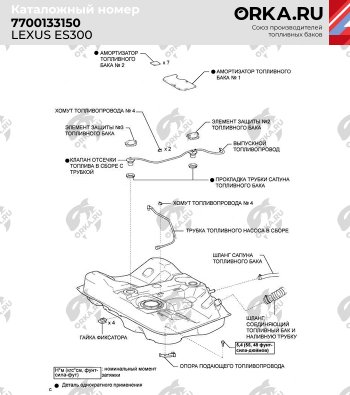 21 449 р. Бак топливный BAKPLAST (50 л., пластиковый)  Toyota Camry  XV40 (2006-2011) дорестайлинг, рестайлинг  с доставкой в г. Краснодар. Увеличить фотографию 5