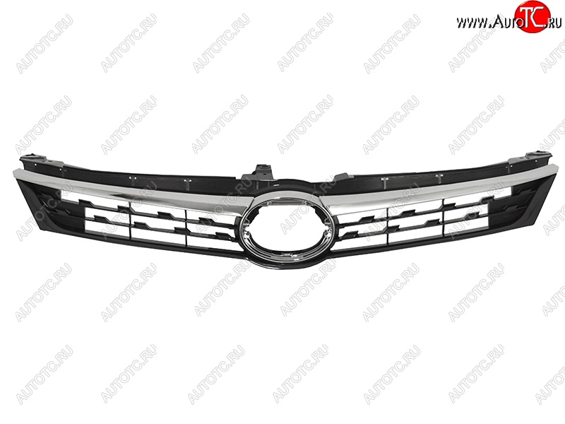 4 599 р. Решётка радиатора SAT  Toyota Camry  XV55 (2017-2018) 2-ой рестайлинг (Неокрашенная)  с доставкой в г. Краснодар