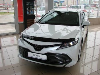 Дефлектор капота SIM Toyota (Тойота) Camry (Камри)  XV70 (2017-2021) XV70 дорестайлинг