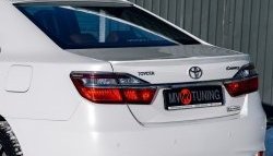 4 649 р. Козырёк на заднее стекло Tuning-Sport Toyota Camry XV55 1-ый рестайлинг (2014-2017) (Неокрашенный)  с доставкой в г. Краснодар. Увеличить фотографию 5