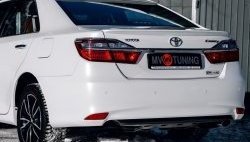 4 649 р. Козырёк на заднее стекло Tuning-Sport Toyota Camry XV55 1-ый рестайлинг (2014-2017) (Неокрашенный)  с доставкой в г. Краснодар. Увеличить фотографию 6