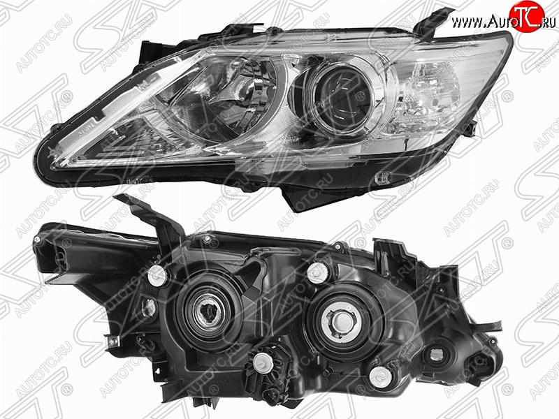 8 699 р. Левая фара передняя SAT Toyota Camry XV50 дорестайлинг (2011-2014)  с доставкой в г. Краснодар