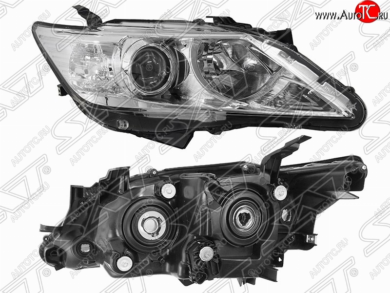 7 999 р. Правая фара передняя SAT Toyota Camry XV50 дорестайлинг (2011-2014)  с доставкой в г. Краснодар