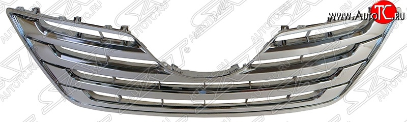 17 449 р. Решётка радиатора (до рестайлинг) SAT Toyota Camry XV40 рестайлинг (2009-2011) (Неокрашенная)  с доставкой в г. Краснодар