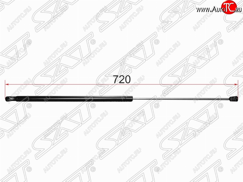 669 р. Газовый упор капота SAT  Toyota Camry  XV40 (2009-2011) рестайлинг  с доставкой в г. Краснодар