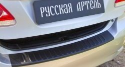 1 469 р. Защитная накладка на задний бампер RA  Toyota Corolla  E150 (2006-2010) седан дорестайлинг  с доставкой в г. Краснодар. Увеличить фотографию 5