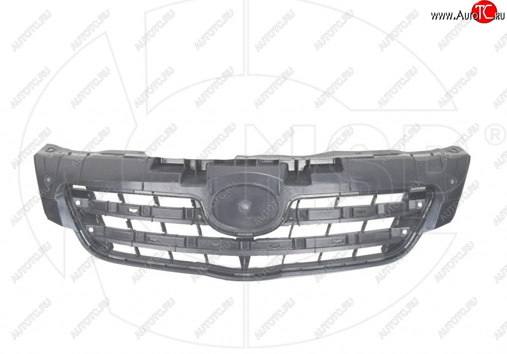 2 059 р. Решетка радиатора NSP Toyota Corolla E150 седан дорестайлинг (2006-2010) (Неокрашенная)  с доставкой в г. Краснодар