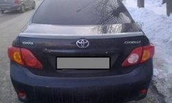 4 899 р. Спойлер CT Toyota Corolla E150 седан дорестайлинг (2006-2010) (Неокрашенный)  с доставкой в г. Краснодар. Увеличить фотографию 2