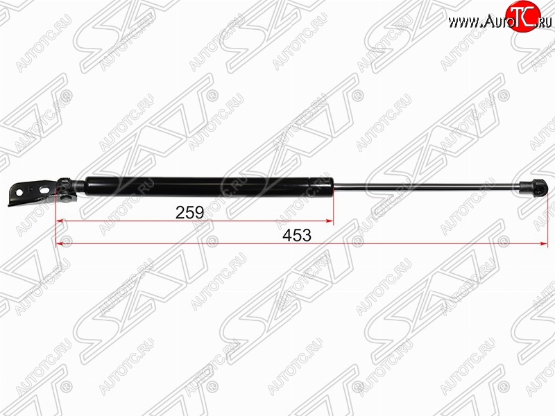 929 р. Левый газовый упор крышки багажника SAT  Toyota Corolla Axio  (E140) седан (2006-2008) дорестайлинг  с доставкой в г. Краснодар