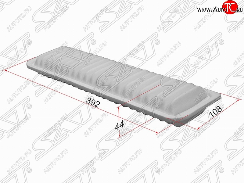 479 р. Фильтр воздушный двигателя SAT (392х108х44 mm)  Toyota Estima  AHR20,XR50 - Vellfire  с доставкой в г. Краснодар