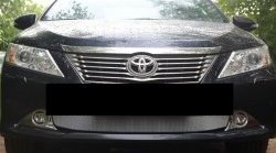 Защитная решётка в воздуховод автомобиля Russtal (хром) Toyota (Тойота) Highlander (Хайлэндер)  XU40 (2007-2010) XU40 дорестайлинг