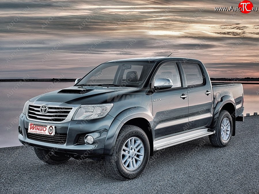 15 299 р. Подножки боковые WINBO OE Style Toyota Hilux AN20,AN30  2-ой рестайлинг (2011-2016)  с доставкой в г. Краснодар