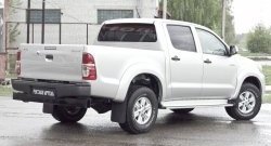 2 059 р. Брызговики (рестайлинг) RA Toyota Hilux AN20,AN30  2-ой рестайлинг (2011-2016)  с доставкой в г. Краснодар. Увеличить фотографию 2