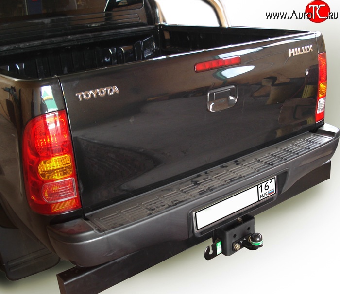 10 749 р. Фаркоп (double cab с усилителем бампера) NovLine  Toyota Hilux  AN10,AN20 (2004-2011) дорестайлинг, 1-ый рестайлинг  с доставкой в г. Краснодар