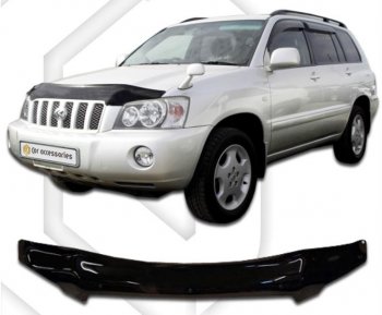 Дефлектор капота (U20-U28) CA-Plastiс Toyota Kluger XU20 дорестайлинг (2000-2003)