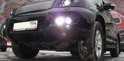 11 799 р. Комплект масок для ПТФ Sport Toyota Land Cruiser Prado J120 (2002-2009) (Неокрашенные)  с доставкой в г. Краснодар. Увеличить фотографию 2