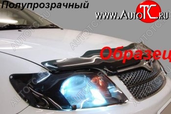 2 079 р. Защита фар (J120-J125) CA-Plastic  Toyota Land Cruiser Prado  J120 (2002-2009) (Classic полупрозрачный)  с доставкой в г. Краснодар