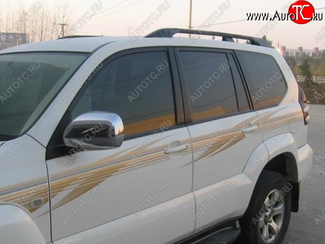 9 199 р. Рейлинги CT Toyota Land Cruiser Prado J120 (2002-2009)  с доставкой в г. Краснодар