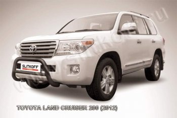 Кенгурятник d76 низкий Toyota (Тойота) Land Cruiser (Лэнд)  200 (2012-2015) 200 1-ый рестайлинг