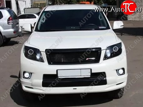 5 899 р. Решётка радиатора TRD Sport  Toyota Land Cruiser Prado  J150 (2009-2013) дорестайлинг (Неокрашенная)  с доставкой в г. Краснодар