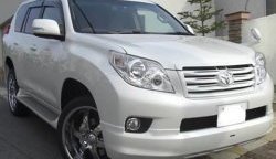 3 489 р. Решётка радиатора Elford Toyota Land Cruiser Prado J150 дорестайлинг (2009-2013) (Неокрашенная)  с доставкой в г. Краснодар. Увеличить фотографию 2