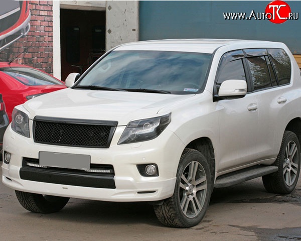 4 649 р. Решётка радиатора TRD Toyota Land Cruiser Prado J150 дорестайлинг (2009-2013) (Неокрашенная)  с доставкой в г. Краснодар