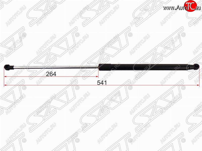 869 р. Газовый упор капота SAT  Toyota Land Cruiser Prado  J150 (2009-2020) дорестайлинг, 1-ый рестайлинг, 2-ой рестайлинг  с доставкой в г. Краснодар