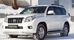 789 р. Зимняя заглушка решетки переднего бампера РА  Toyota Land Cruiser Prado  J150 (2009-2013) дорестайлинг  с доставкой в г. Краснодар. Увеличить фотографию 3