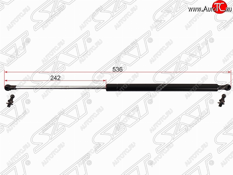 949 р. Газовый упор капота SAT  Toyota Mark 2  X110 (2000-2002) седан дорестайлинг  с доставкой в г. Краснодар