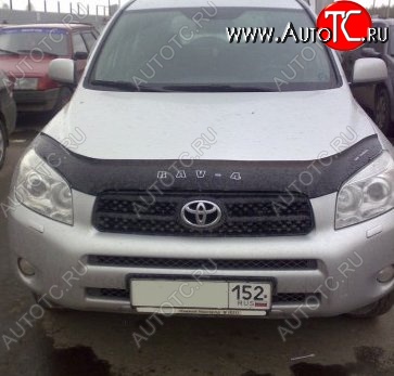 999 р. Дефлектор капота Russtal Toyota RAV4 XA305 5 дв. дорестайлинг (2005-2009)  с доставкой в г. Краснодар