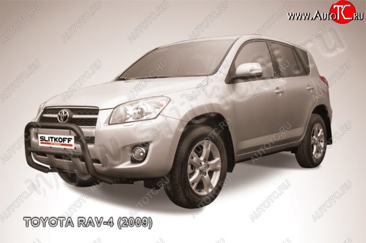 16 999 р. Кенгурятник d57 низкий  Toyota RAV4  XA30 (2008-2010) 5 дв. 1-ый рестайлинг (Цвет: серебристый)  с доставкой в г. Краснодар