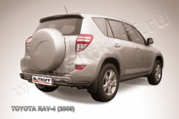 Уголки d57+d42 двойные Toyota (Тойота) RAV4 (рав)  XA30 (2008-2010) XA30 5 дв. 1-ый рестайлинг