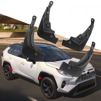 Комплект брызговиков WINBO (4 шт) Toyota RAV4 XA50 5 дв. дорестайлинг (2018-2024)