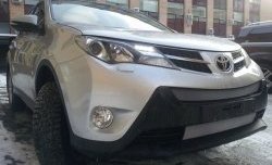 Сетка верхнего воздухозаборника переднего бампера Russtal Toyota (Тойота) RAV4 (рав)  XA40 (2012-2015) XA40 5 дв. дорестайлинг