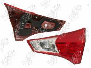 Правый фонарь в крышку багажника DEPO Toyota (Тойота) RAV4 (рав)  XA40 (2012-2015) XA40 5 дв. дорестайлинг