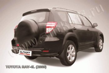 Уголки d57+d42 двойные Toyota (Тойота) RAV4 (рав)  XA30 (2009-2010) XA30 5 дв. удлиненный 1-ый рестайлинг