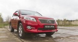 1 349 р. Защитная сетка решетки переднего бампера РА Toyota RAV4 XA30 5 дв. 2-ой рестайлинг (2010-2013)  с доставкой в г. Краснодар. Увеличить фотографию 2