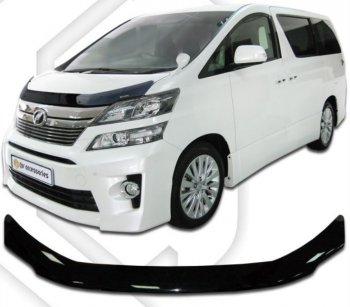 Дефлектор капота CA-Plastiс Toyota Vellfire (2008-2015)