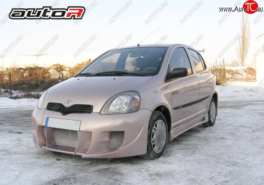 24 999 р. Передний бампер EVO Toyota Yaris XP10 хэтчбэк 5 дв. (1999-2005)  с доставкой в г. Краснодар