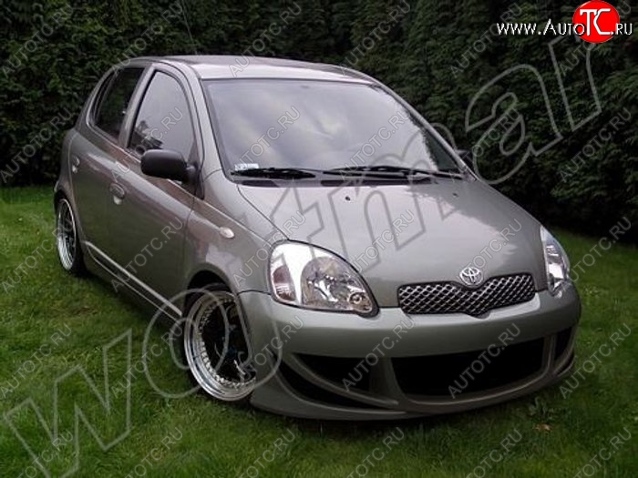 24 999 р. Передний бампер R1 Toyota Yaris XP10 хэтчбэк 5 дв. (1999-2005)  с доставкой в г. Краснодар