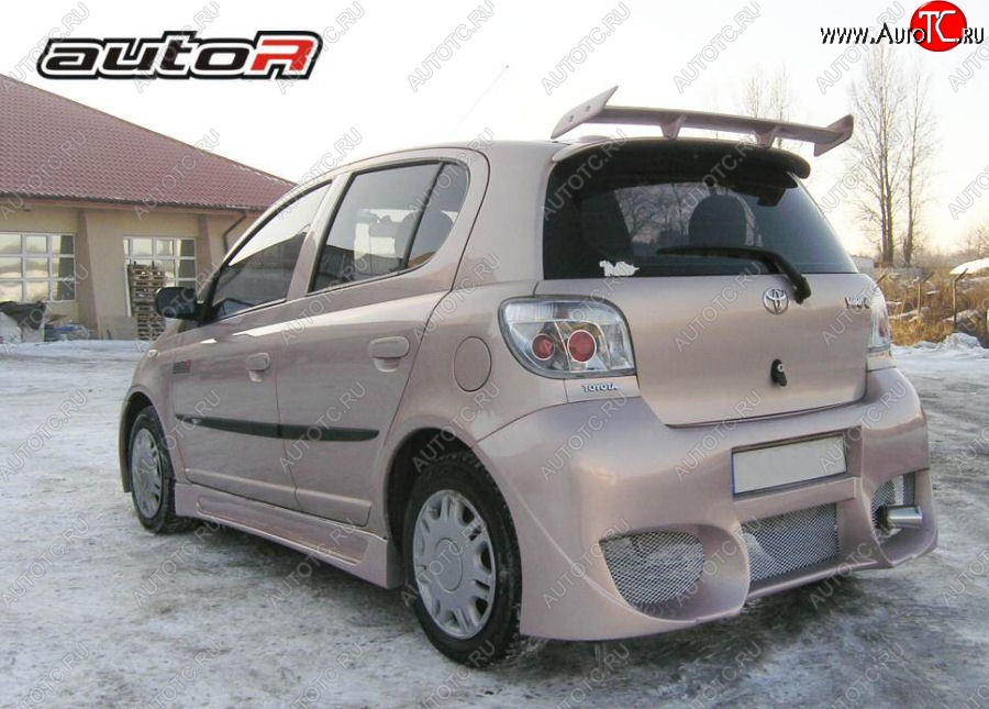 24 999 р. Задний бампер EVO Toyota Yaris XP10 хэтчбэк 5 дв. (1999-2005)  с доставкой в г. Краснодар