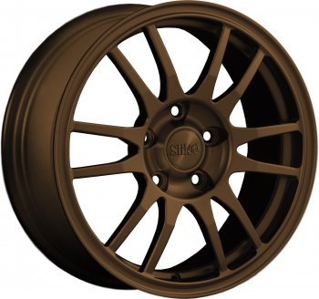 Кованый диск Slik classik R16x6.5 Коньячная бронза. Глянец (BRZCGN) 6.5x16 Toyota Previa 3 рестайлинг (2009-2016) 5x114.3xDIA60.1xET39.0