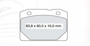 419 р. Колодка переднего дискового тормоза DAFMI INTELLI Лада 2101 (1970-1988)  с доставкой в г. Краснодар. Увеличить фотографию 2