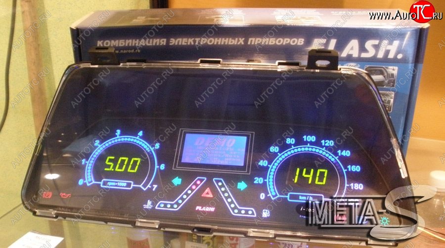 8 499 р. Приборная панель Flash Lite Лада 2115 (1997-2012)  с доставкой в г. Краснодар