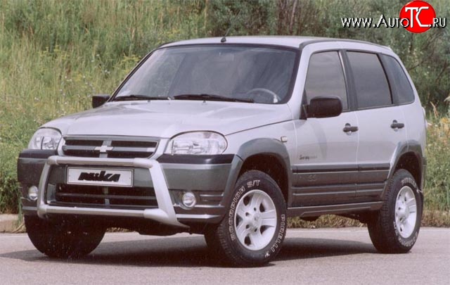 4 299 р. Арки крыльев Ника Люкс Chevrolet Niva 2123 дорестайлинг (2002-2008) (Неокрашенные)  с доставкой в г. Краснодар