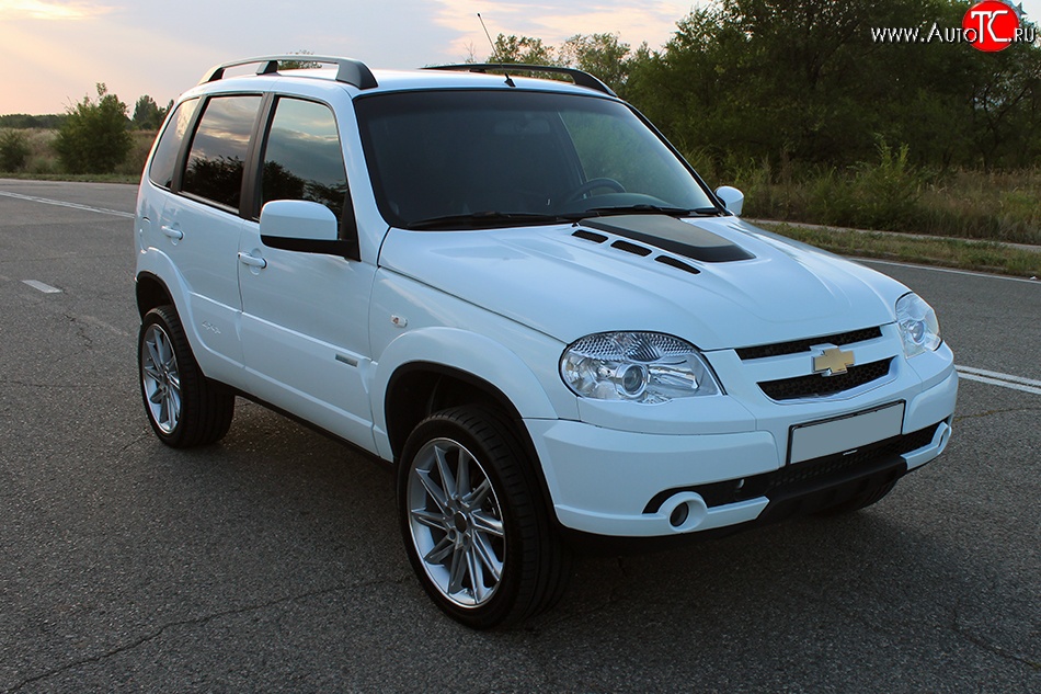 13 999 р. Стеклопластиковый капот DTM Chevrolet Niva 2123 дорестайлинг (2002-2008) (Неокрашенный)  с доставкой в г. Краснодар